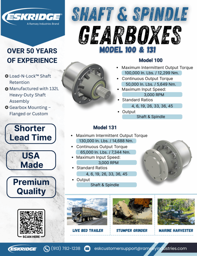 100 &131 gearboxes