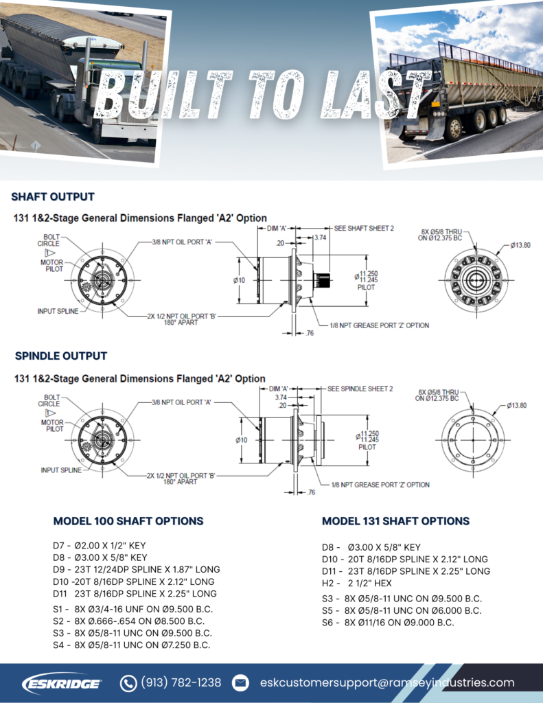 Shaft gearbox