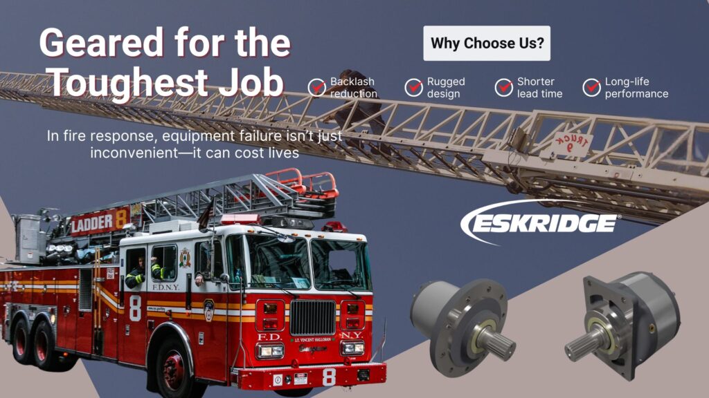 fire truck brake and rotation