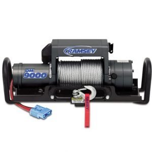 QM 9000 12 VOLT ELECTRIC WINCH WITH HAWSE FAIRLEAD