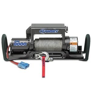 QM 8000 12 VOLT ELECTRIC WINCH WITH HAWES FAIRLEAD