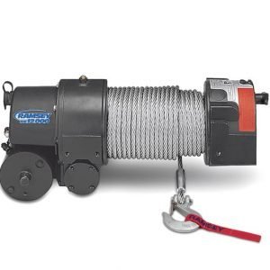RE 12,000 ROLLER FAIRLEAD 24V WITH WIRE PENDANT