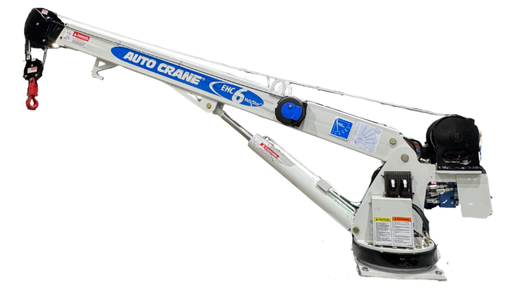 6-Series Ramsey Industries Auto Crane Re-Engineers the 6-Series Service Crane: Built Lighter, Built Smarter | Ramsey Industries